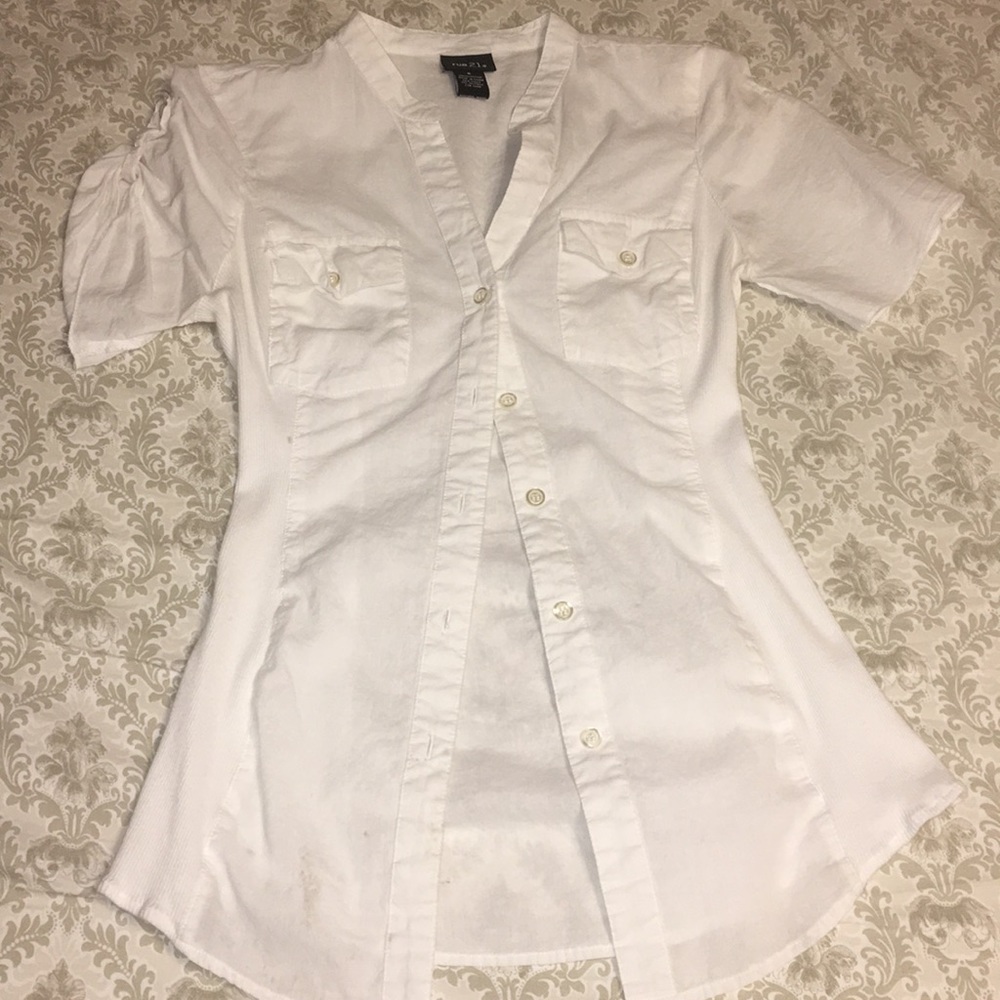 White Button Up